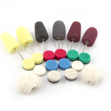 Shine Systems Detail Polisher Pad Set - набор мини-падов для гибкого вала, 20 шт