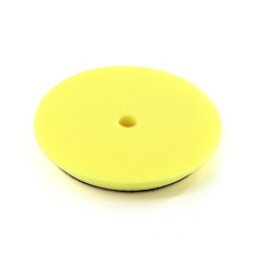 Shine Systems DA Foam Pad Yellow - полировальный круг антиголограммный желтый, 130 мм