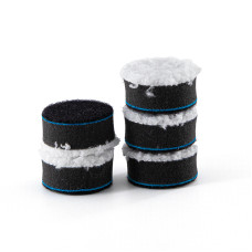Shine Systems Microfiber Pad Set - комплект микрофибровых кругов 30 мм, 5 шт