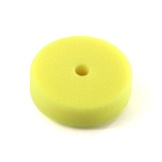 Shine Systems RO Foam Pad Yellow - полировальный круг полутвердый желтый, 75 мм